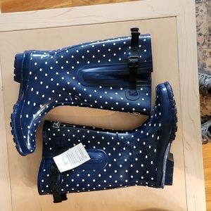 Jileon rain boots, wide calf